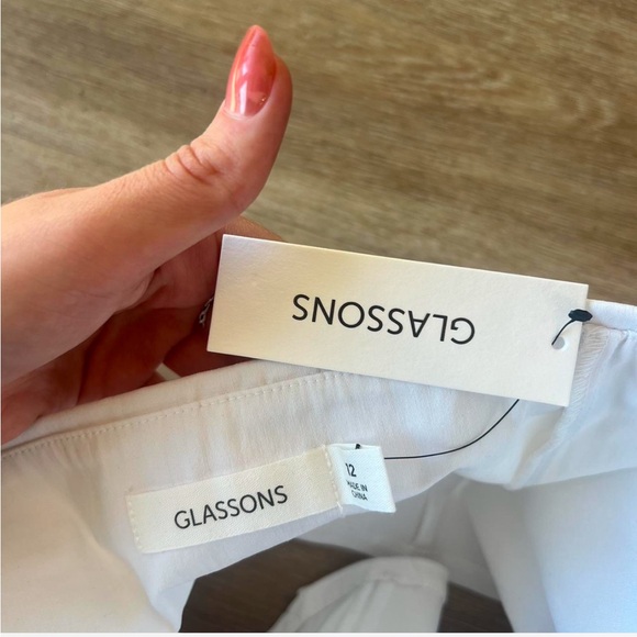 Glassons White strapless corset top - Picture 3 of 5